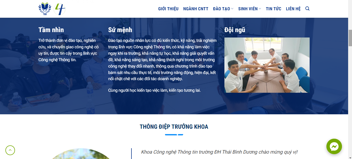 website khoa cntt